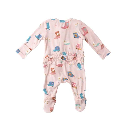 Angel Dear - Bamboo Footies (3-6m, 6-9m & 9-12m) - Pitter Patter Boutique
