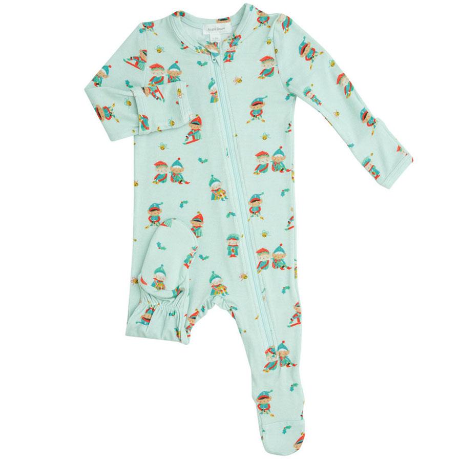 Angel Dear Holiday Footie - Pitter Patter Boutique