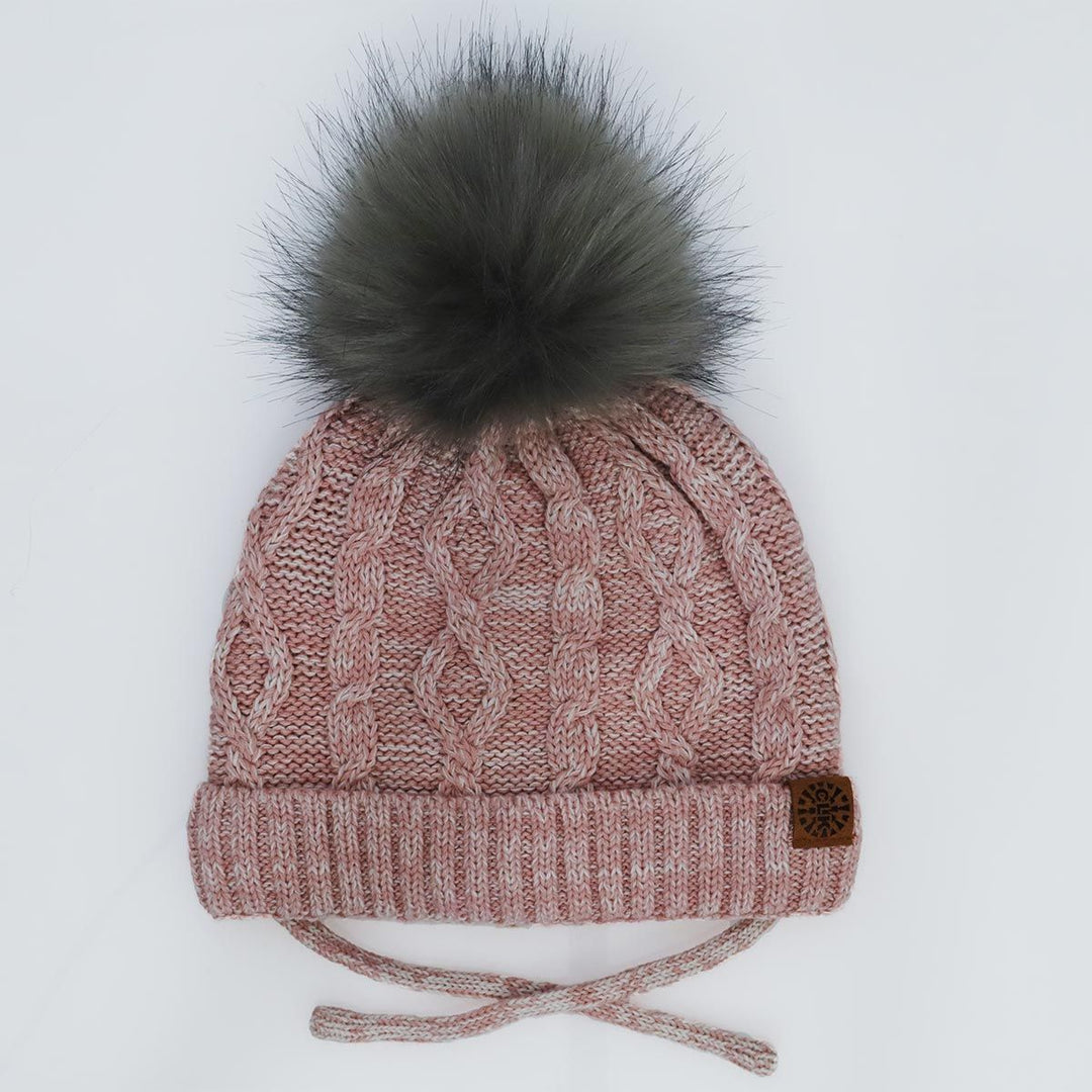Calikids - Cotton Cable Pompom Hat - Pitter Patter Boutique