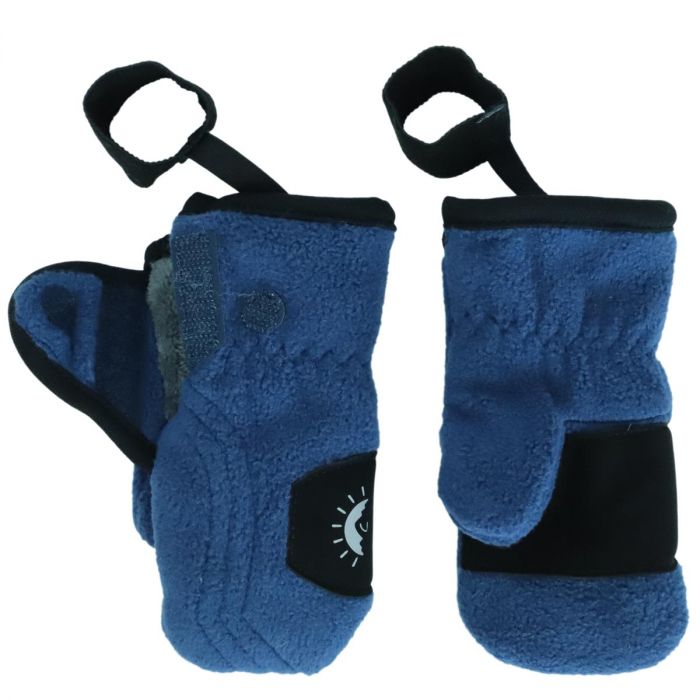 Calikids - Fleece Elastic Wrist Strap Mittens - Pitter Patter Boutique