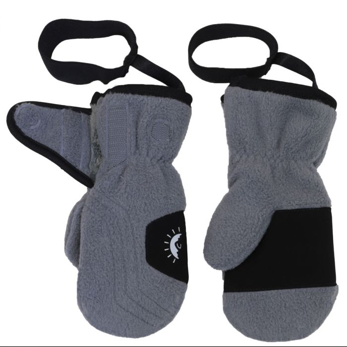 Calikids - Fleece Elastic Wrist Strap Mittens - Pitter Patter Boutique