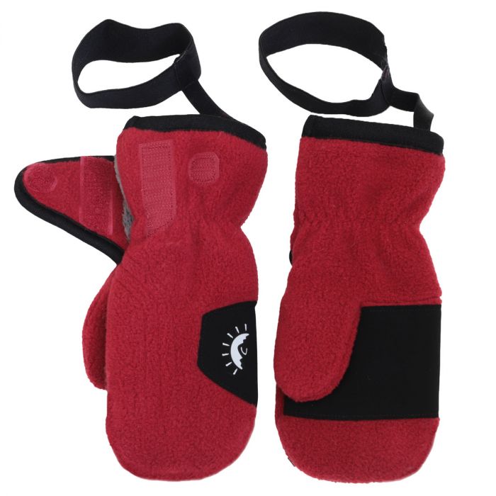 Calikids - Fleece Elastic Wrist Strap Mittens - Pitter Patter Boutique