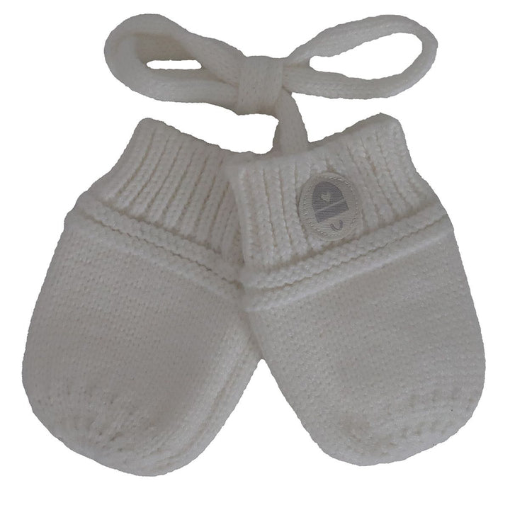 Cotton Baby Mitts with Cord - Pitter Patter Boutique